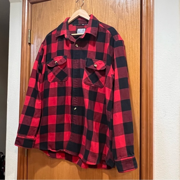 Guide’s Choice Pro Elite Heavy Duty Outdoor Flannel Shirt Men’s Size XLT - Picture 1 of 5